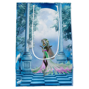 Cute little fairy medium gift bag