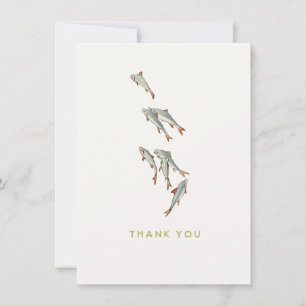 Cute Little Fish  Thank You Card