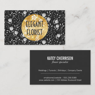 Cute Little Flowers Business Card