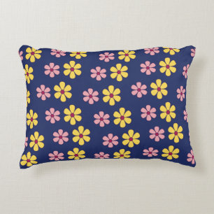 Cute little flowers pattern decorative cushion