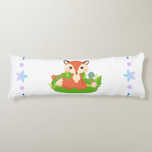 Cute Little Fox Body Cushion (Front)