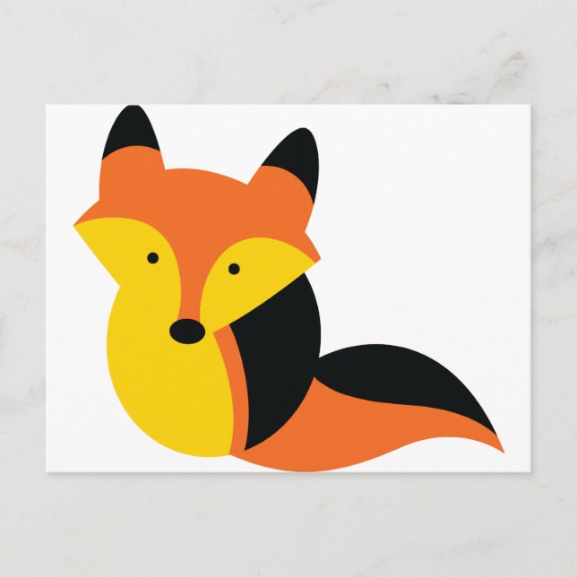 Cute little Fox Postcard (Front)