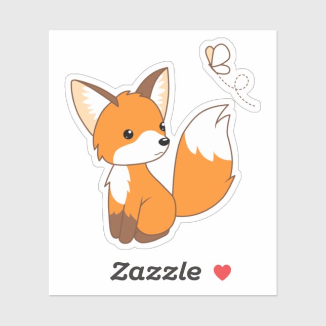 Cute Little Fox Watching Butterfly EP (Sheet)