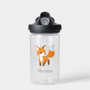 Cute Little Fox Water Bottle