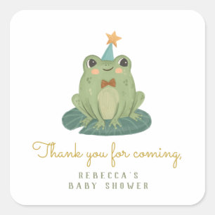 Cute Little Frog Birthday  Gift Tags