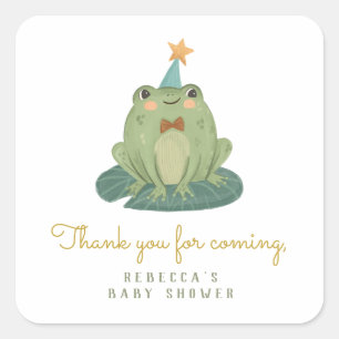 Cute Little Frog Birthday  Gift Tags