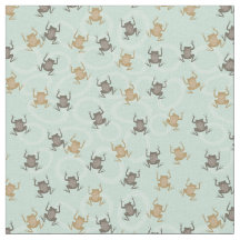 Cute Little Frogs Natural Green