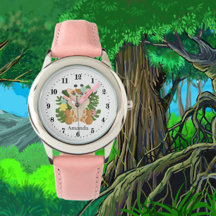 cute little giraffe add name watch