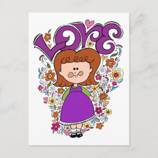 Cute Little Girl Postcard