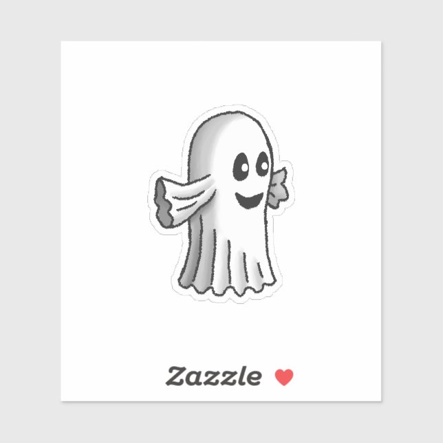 Cute little Halloween Ghost (Sheet)