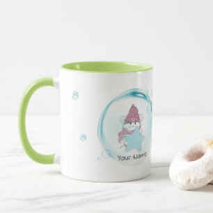 Cute Little Hamster "Worry Less Live More" Mug