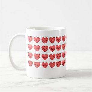 Cute little hearts mug
