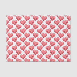 Cute Little Hearts Tissue Paper