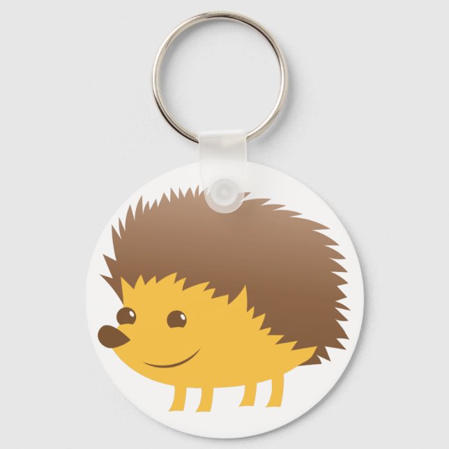 cute little hedgehog key ring (Front)