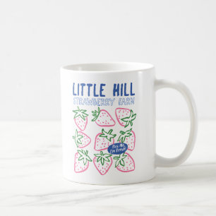 Cute Little Hill Strawberry Farm Art Coffee Mug