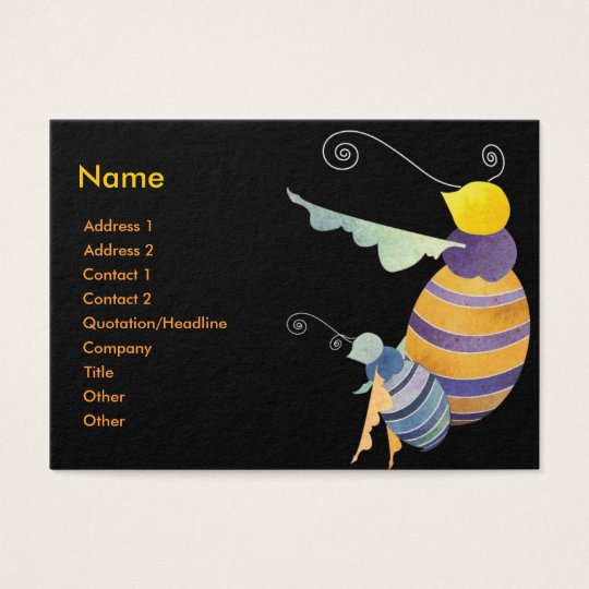 Cute Little Honey Bees Business Cards