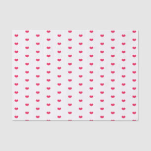 Cute Little Hot Pink Hearts - Valentine's Day Tissue Paper