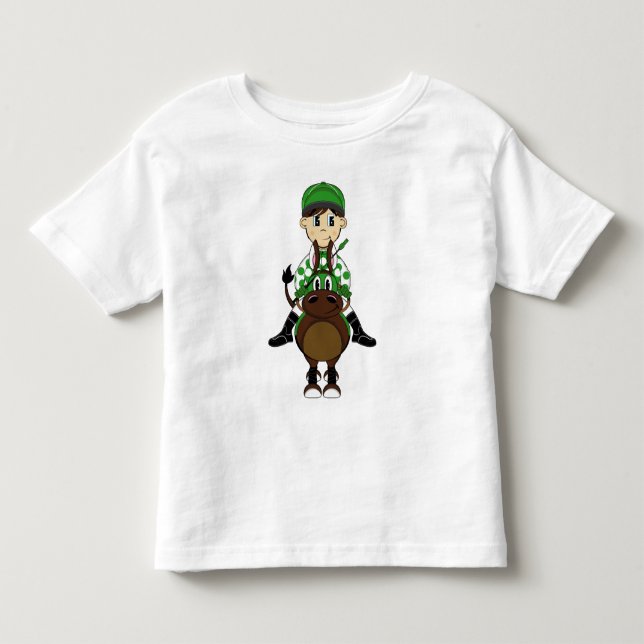 Cute Little Jockey Tee (Front)