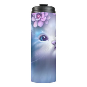 Cute  little kitten thermal tumbler