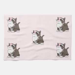Cute Little Kitty - Tea Towel