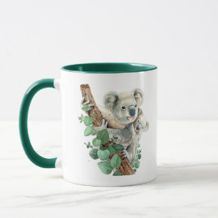 Cute Little Koala Bear Australian Animal Art   Mug