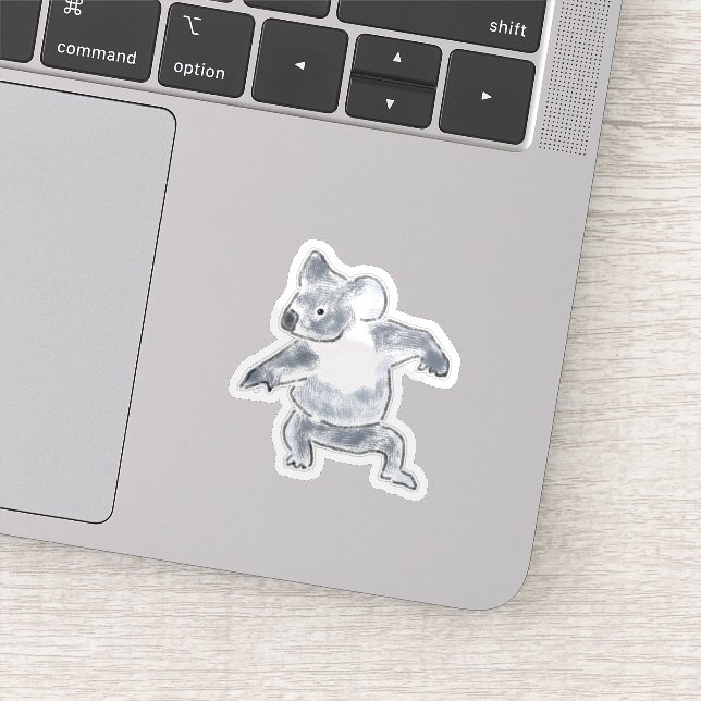 Cute Little Koala Bear Illustration (Detail)