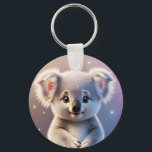 Cute Little Koala Fantasy Dreamy Gradient Key Ring<br><div class="desc">Carry a touch of dreamy charm with this Cute Little Koala Fantasy Dreamy Gradient Keychain. This enchanting keychain features an adorable koala set against a dreamy and colourful gradient background, perfect for adding a touch of whimsy to your keys or accessories. Whether you're a nature enthusiast or simply love imaginative...</div>