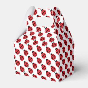 Cute Little Ladybug Party Favour Box