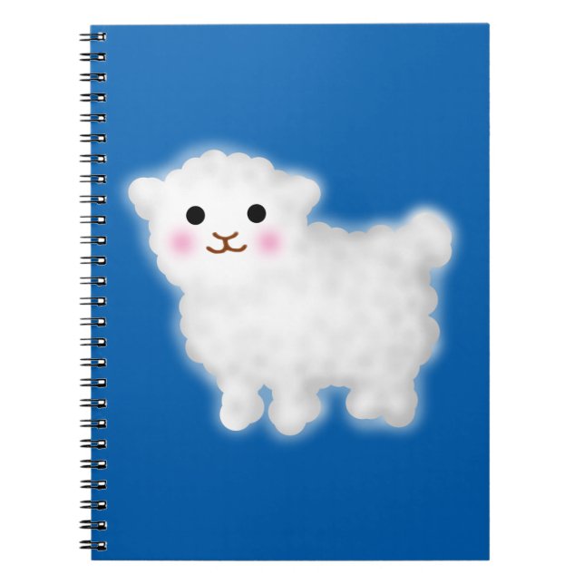 Cute Little Lamb Notebook (Front)