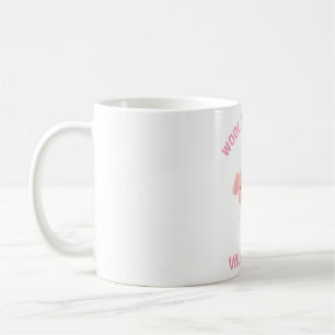 Cute Little Lamb Wool You Be My Valentine Coffee Mug