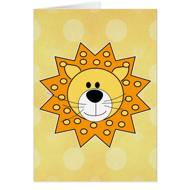 Cute Little Lion Face (Front)