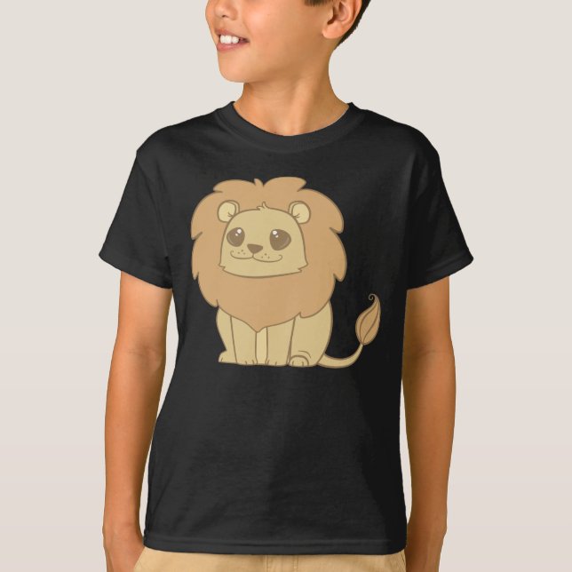 Cute Little Lion T-Shirt (Front)