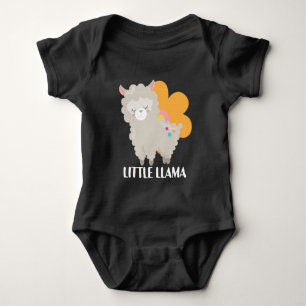 Cute little llama baby unisex bodysuit