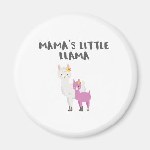 Cute Little Llama Gift Mamas Little Llama Gift Magnet
