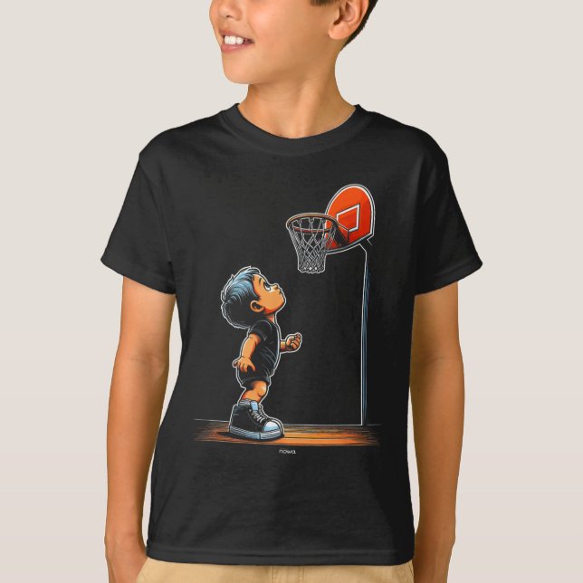 Cute Little Ller Needs A Sketll  T-Shirt (Front)