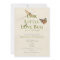 Cute Little Love Bug Baby Shower Invitation