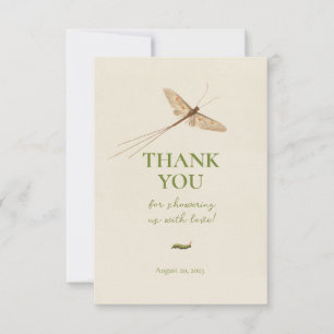 Cute Little Love Bug Baby Shower Thank you Card