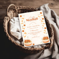 Cute Little Meatball Baby Shower