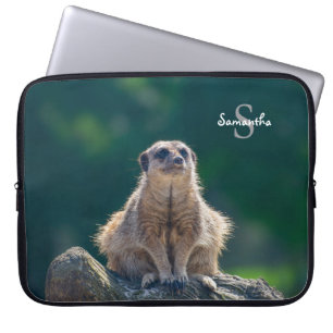 Cute Little Meerkat Laptop Sleeve
