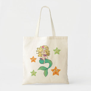 Cute Little Mermaid Tote Bag