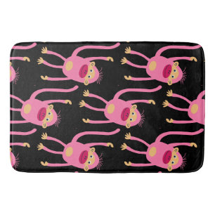 Cute Little Monkey Bath Mat