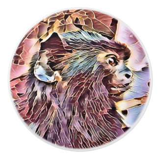 CUTE LITTLE MONKEY CERAMIC KNOB