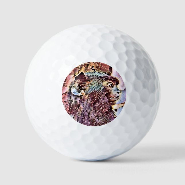 CUTE LITTLE MONKEY GOLF BALLS (Front)
