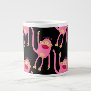 Cute Little Monkey  Large Coffee Mug