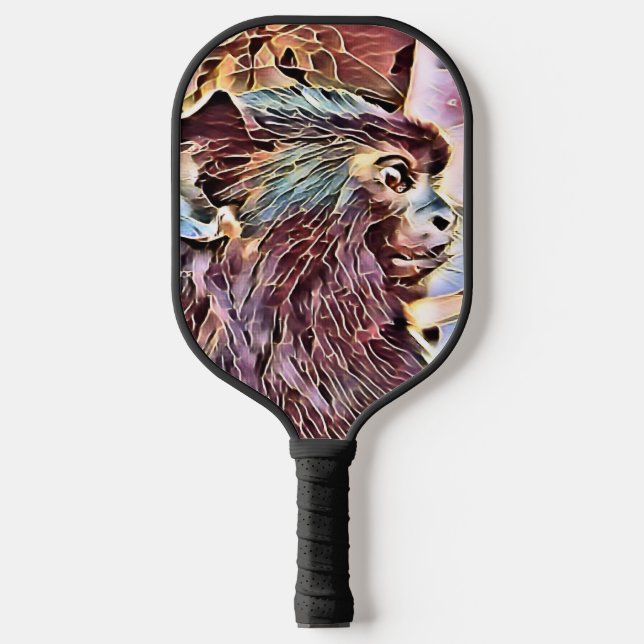 CUTE LITTLE MONKEY PICKLEBALL PADDLE (Front)