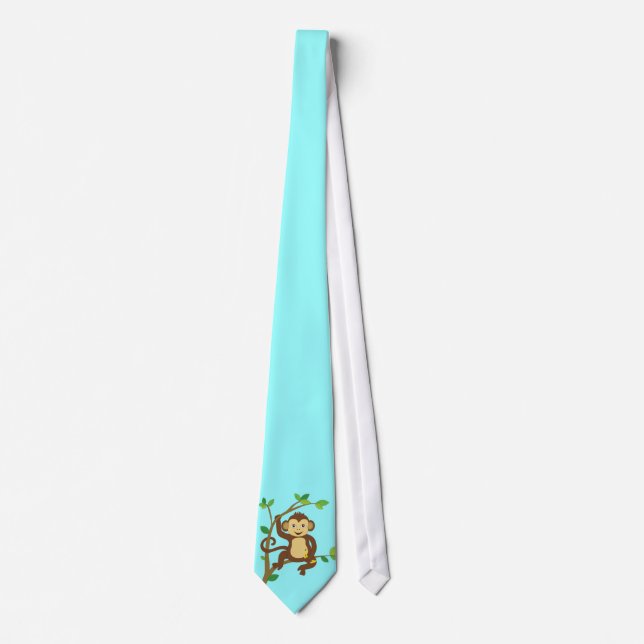 Cute Little Monkey Tie (Front)