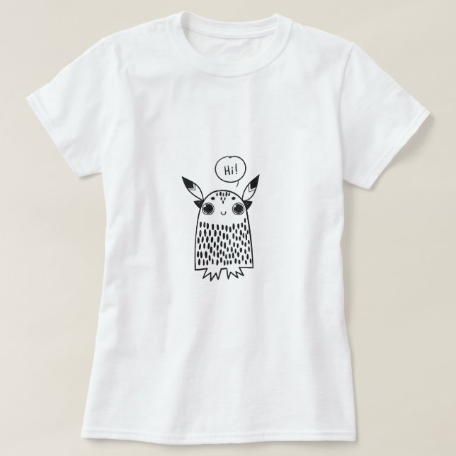 Cute little monster T-Shirt (Design Front)