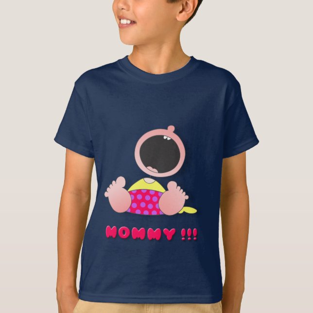 Cute Little Monster T-Shirt (Front)