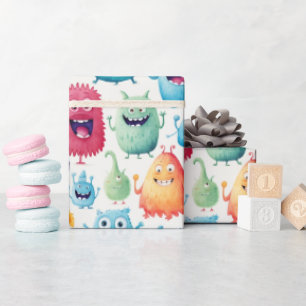 Cute little Monsters 5 - Wrapping Paper