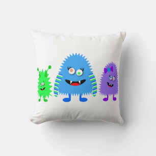 Cute Little Monsters Cushion